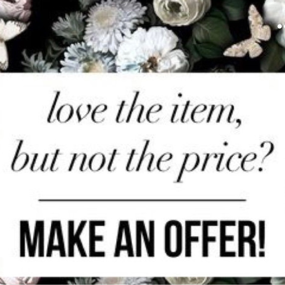 Offers are welcome!!